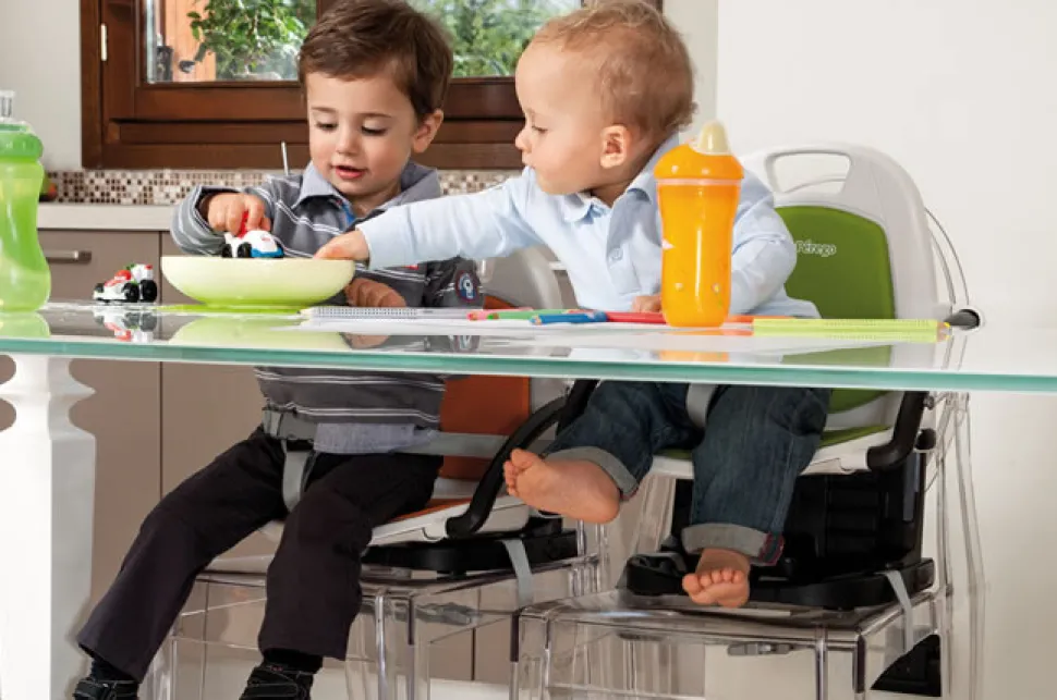 Peg Perego Rialto Booster Chair - Licorice Black