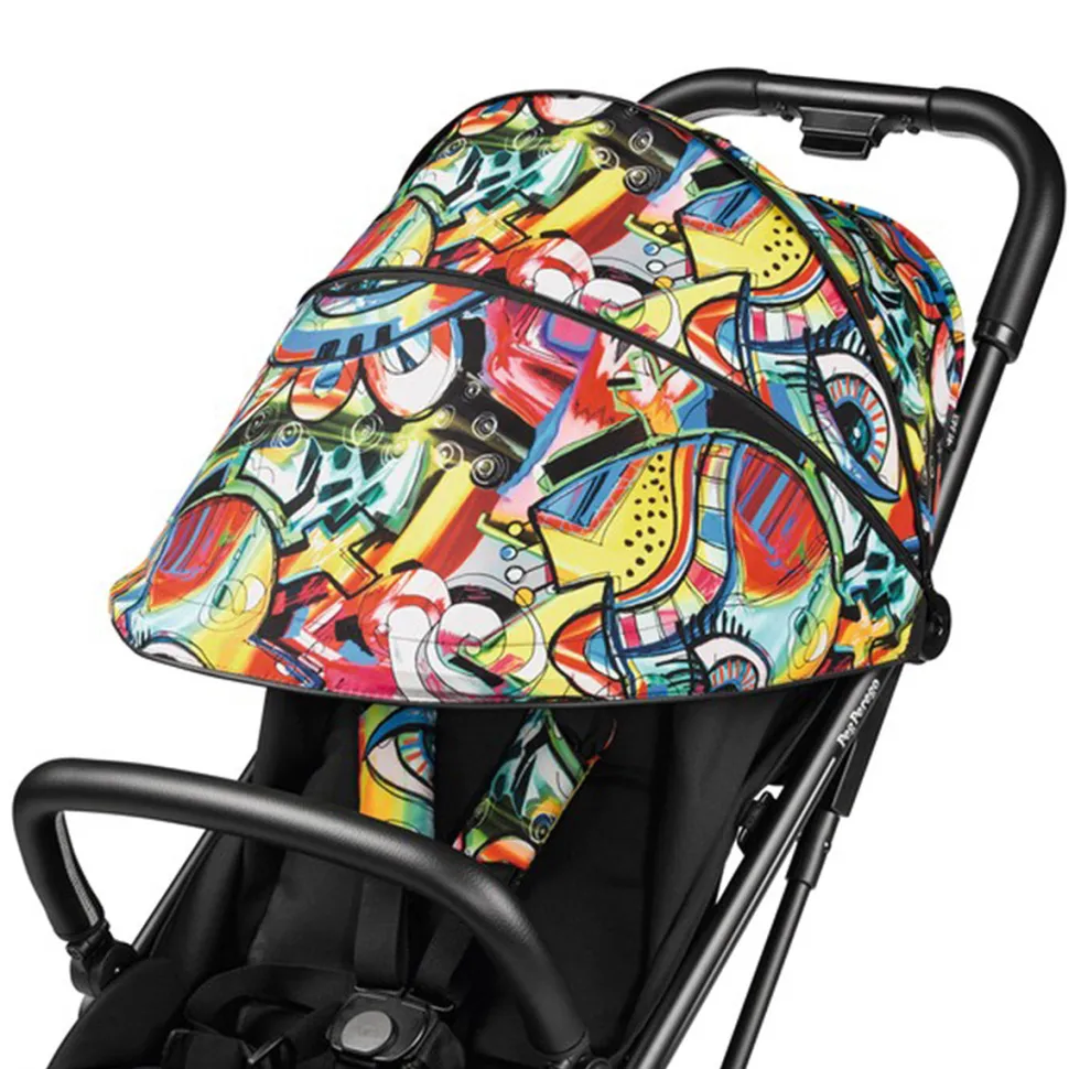 Peg Perego Selfie Compact Stroller - Street Art