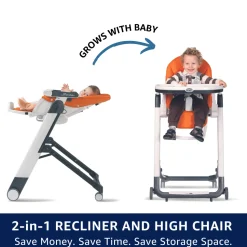 Peg Perego Siesta High Chair - Pure Grey