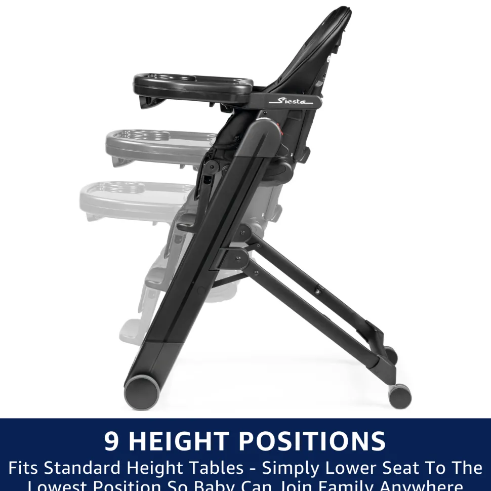 Peg Perego Siesta High Chair - Pure Grey