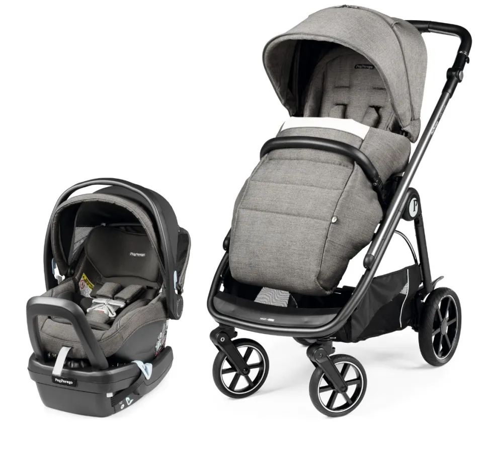 Peg Perego Veloce + Primo Viaggio 4-35 Nido Travel System Bundle - City Grey