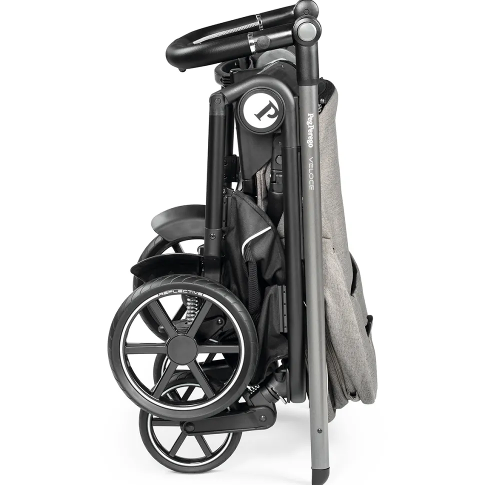 Peg Perego Veloce + Primo Viaggio 4-35 Nido Travel System Bundle - City Grey