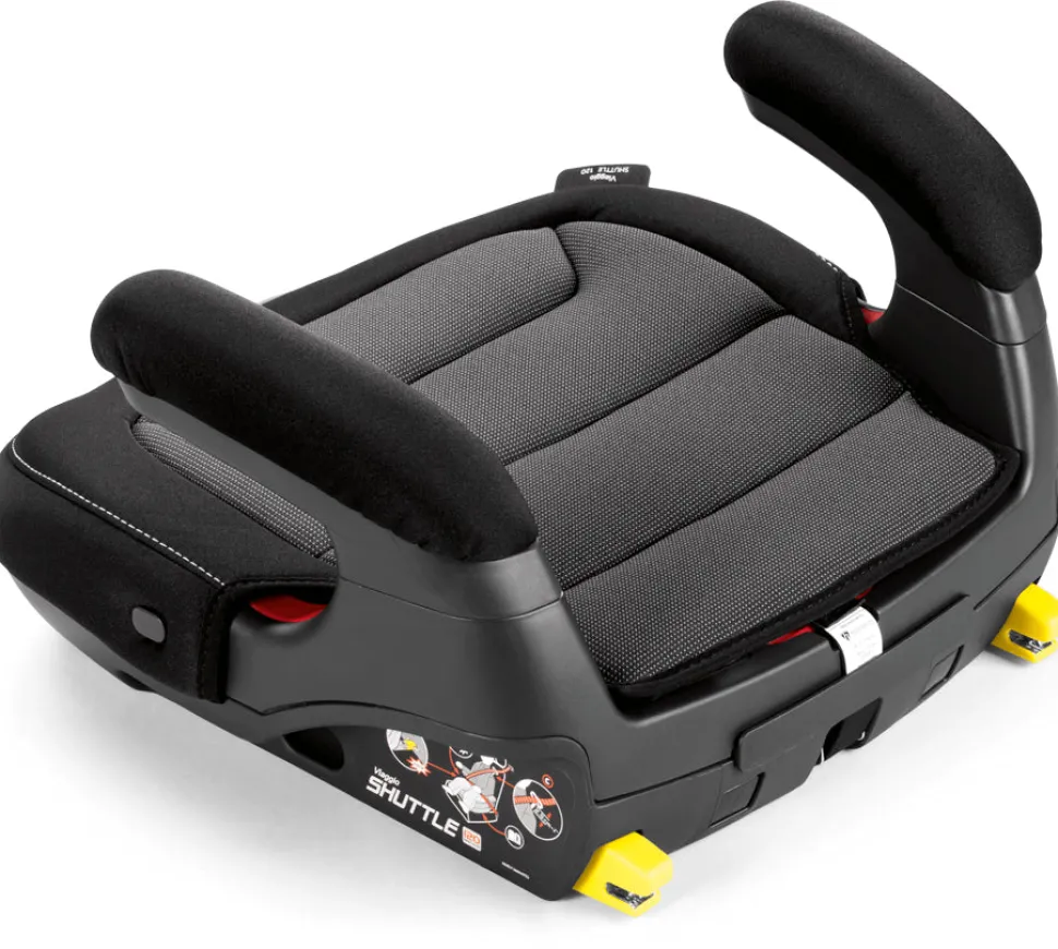 Peg Perego Viaggio Shuttle 120 Backless Belt Positioning Booster Car Seat - Licorice