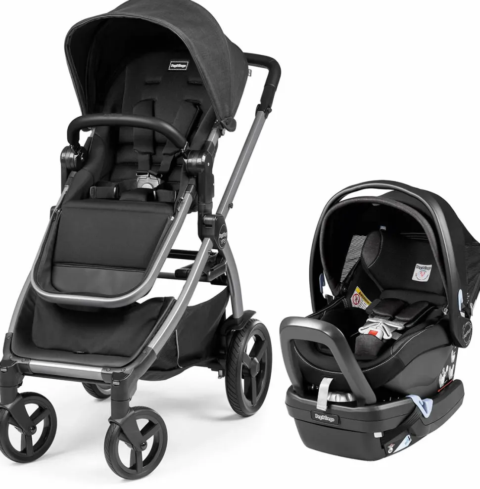 Peg Perego YPSI + Primo Viaggio 4-35 Nido Travel System - Onyx