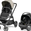 Peg Perego YPSI + Primo Viaggio 4-35 Nido K Travel System Bundle - Vanilla Blend / True Black