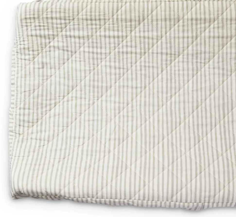 Petit Pehr Changing Pad Cover - Stripes Away Pebble