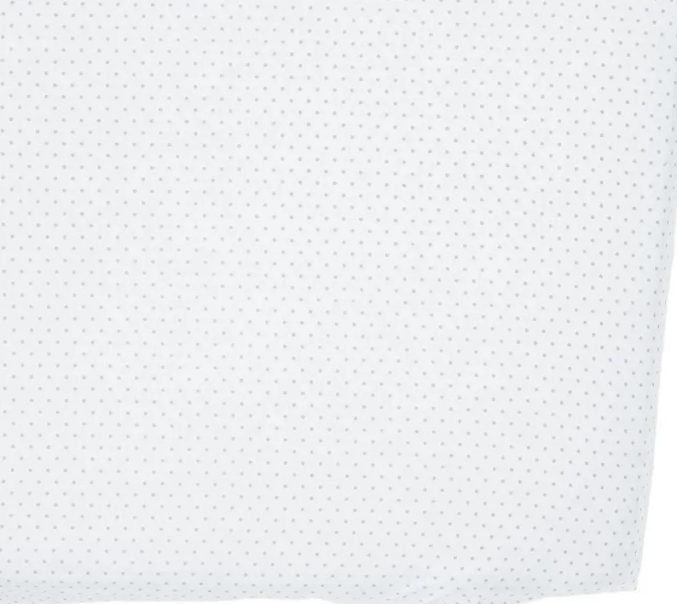 Petit Pehr Crib Sheet - Pin Dot Grey
