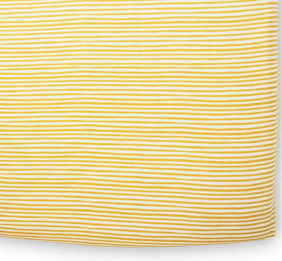 Petit Pehr Crib Sheet - Stripes Away Marigold