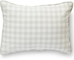 Petit Pehr Pillow - Checkmate Fog