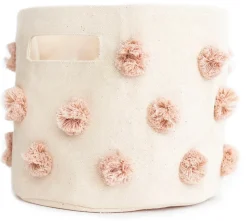 Petit Pehr Pom Pom Basket - Mini - Peony