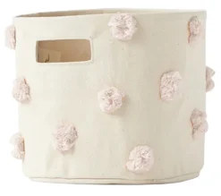 Petit Pehr Pom Pom Basket - Mini - Blush