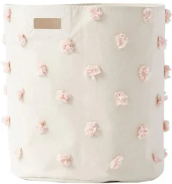 Petit Pehr Pom Pom Basket - Hamper - Blush