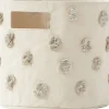 Petit Pehr Pom Pom Pint Storage Basket - Grey