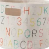 Petit Pehr Pom Pom Pint Storage Basket - Alphabet