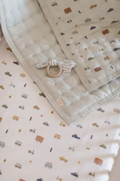 Petit Pehr Quilted Chambray Blanket - Rush Hour