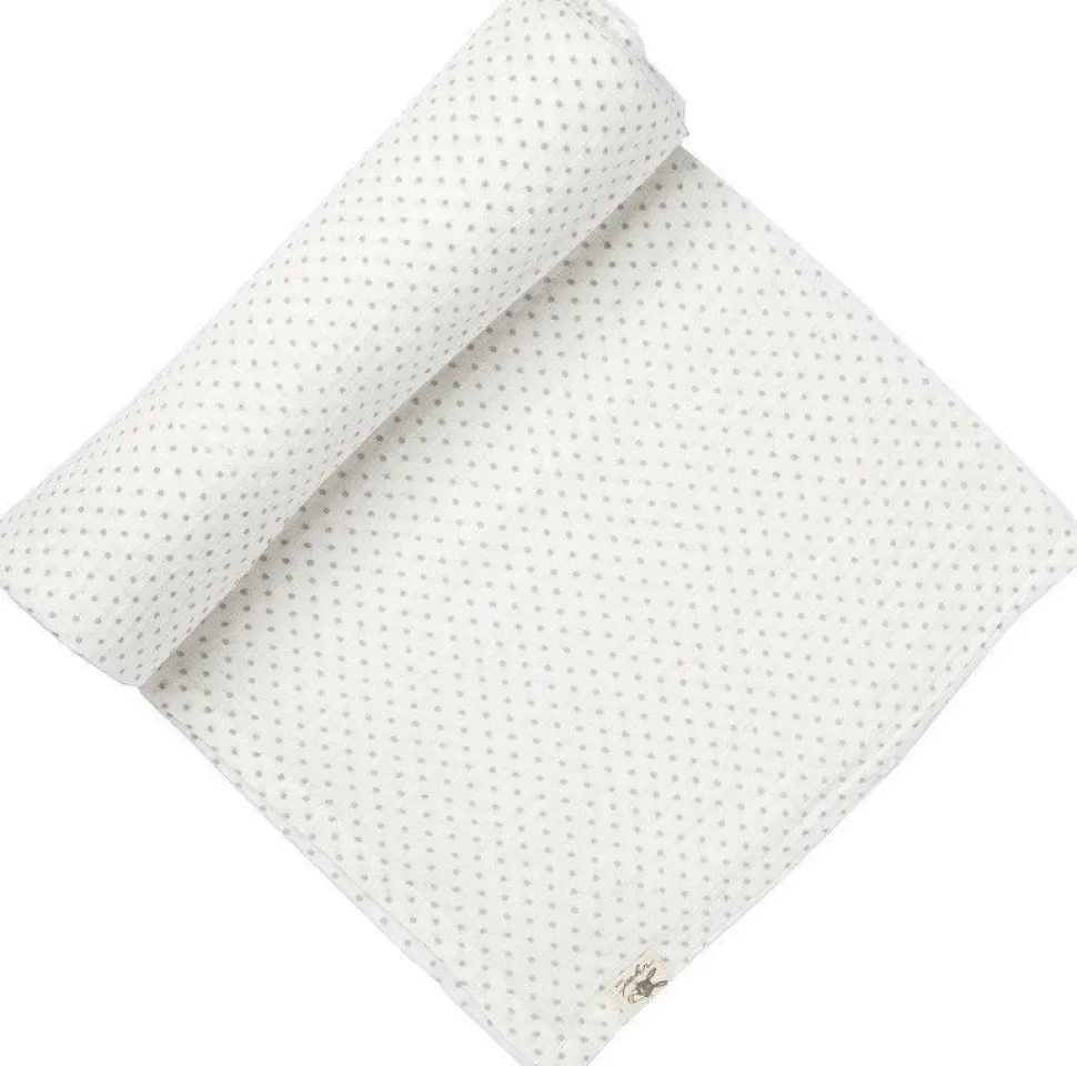 Petit Pehr Swaddle - Pin Dot Grey