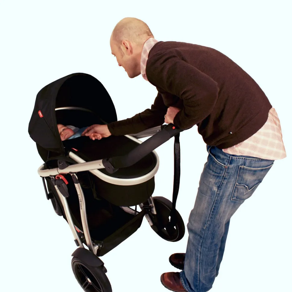 Phil & Ted Verve Buggy Single-to-Double Stroller - Red