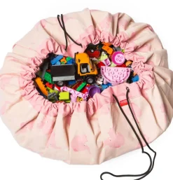 Play & Go Toy Storage Bag - Pink Elephant
