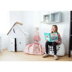 Play & Go Toy Storage Bag - Pink Elephant