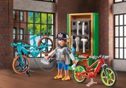 Playmobil Bike Workshop Gift Set