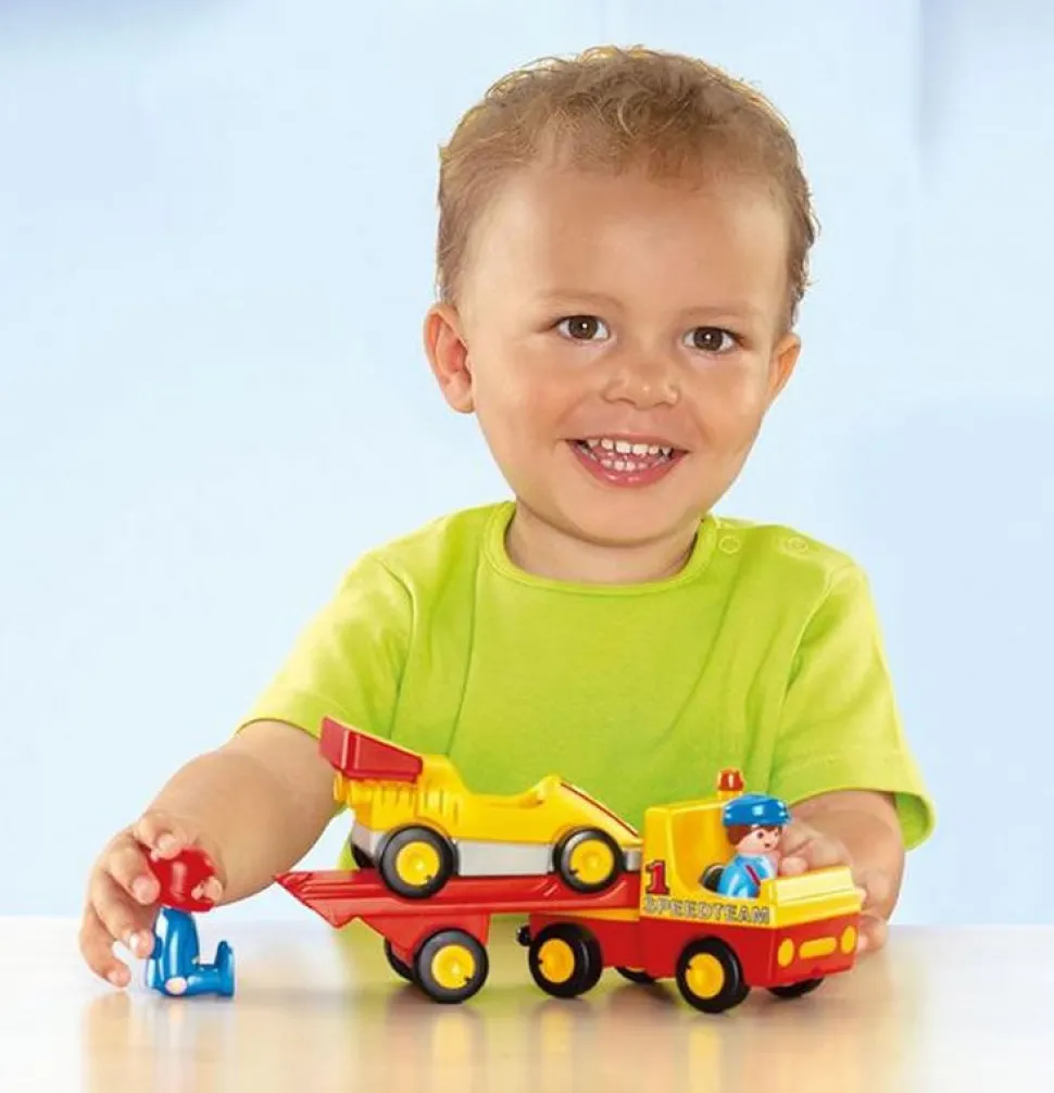 Playmobil Tow Truck with Race Car