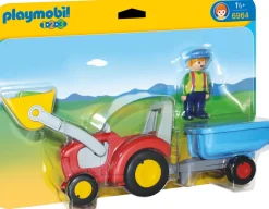 Playmobil Tractor with Trailer