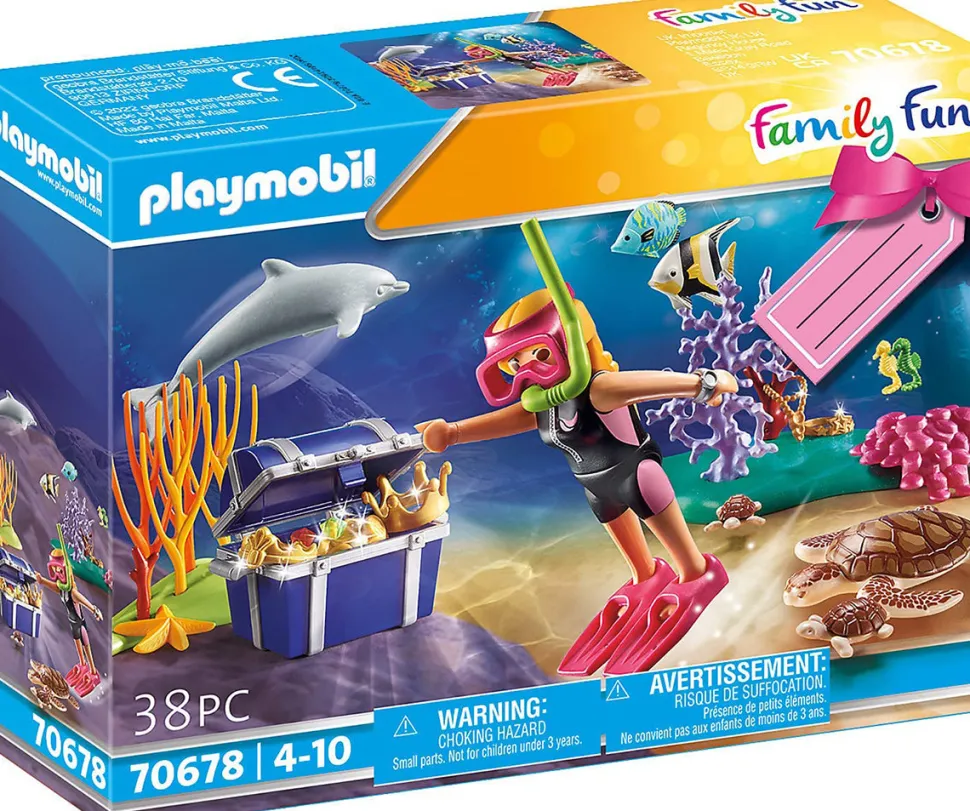 Playmobil Treasure Diver Gift Set