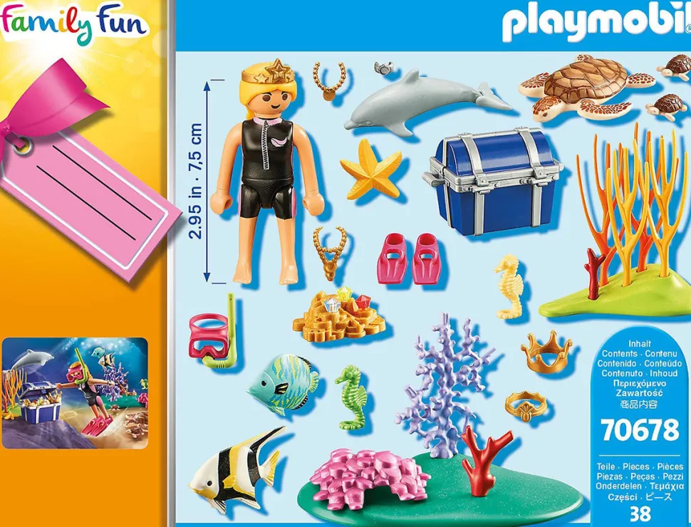 Playmobil Treasure Diver Gift Set