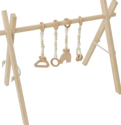 Poppyseed Play Wooden Baby Gym - Natural / Natural Wood Toys