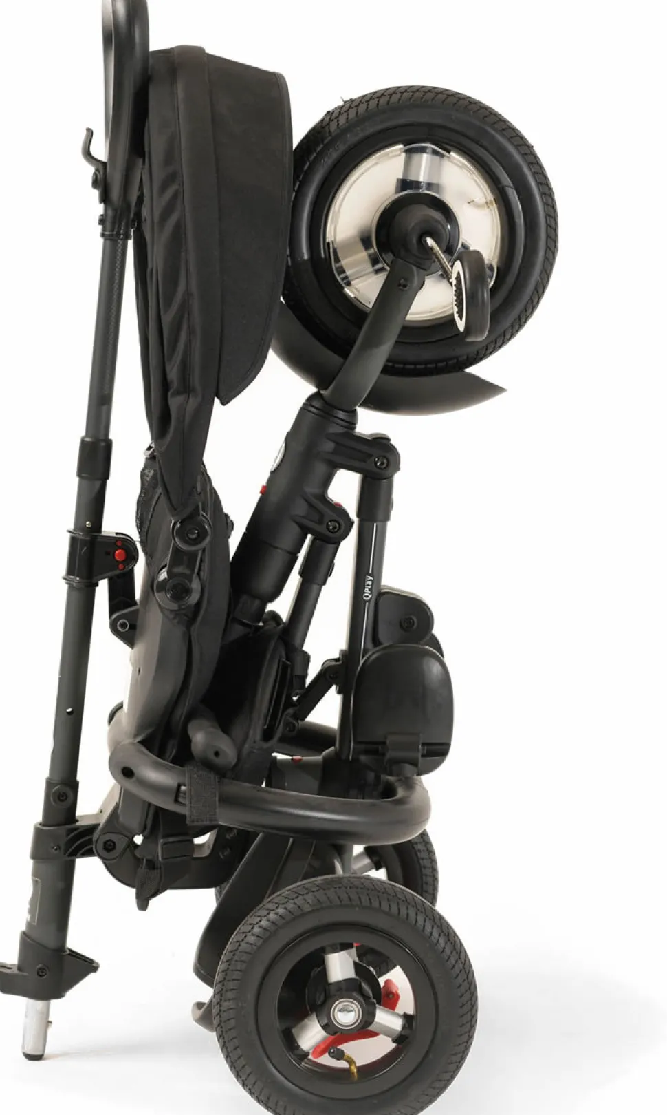 Q Play Rito Plus Folding Stroller Trike - Black