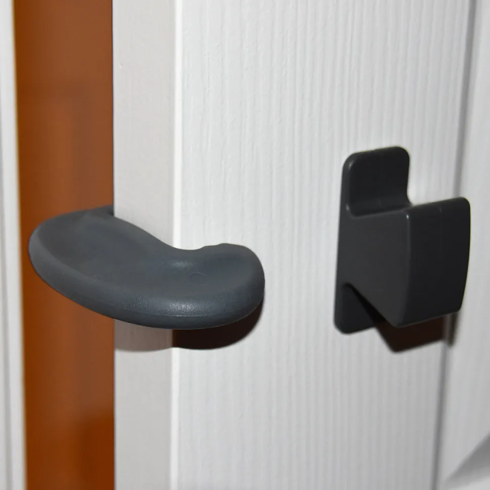 Qdos Finger Slam Guard, 2 Pack - Gray