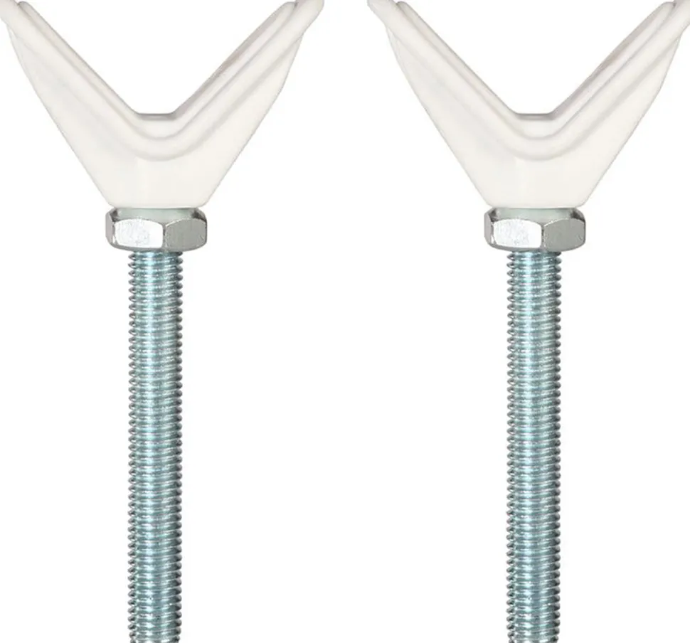 Qdos Pressure Mount Y Spindles - White