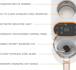 Quark Quook Baby Food Maker, Bottle Warmer & Sterilizer