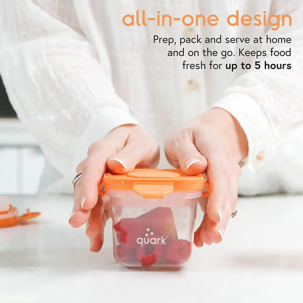 Quark Storii Cooling Food Storage Containers, 3 Pack