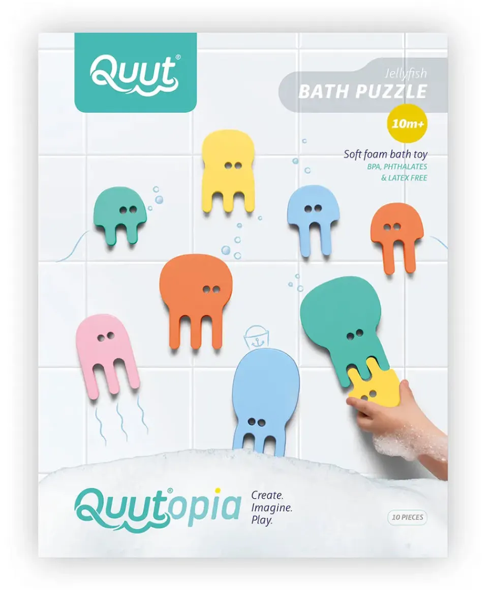 Quut Bath Puzzle - Jellyfish