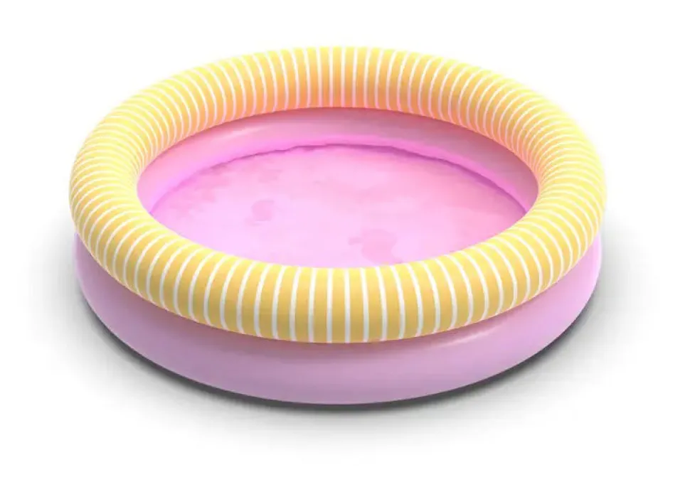 Quut Dippy Kids Small Inflatable Pool (32 inches) - Banana Pink