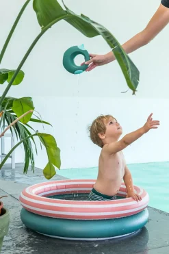 Quut Dippy Kids Small Inflatable Pool (32 inches) - Garden Green