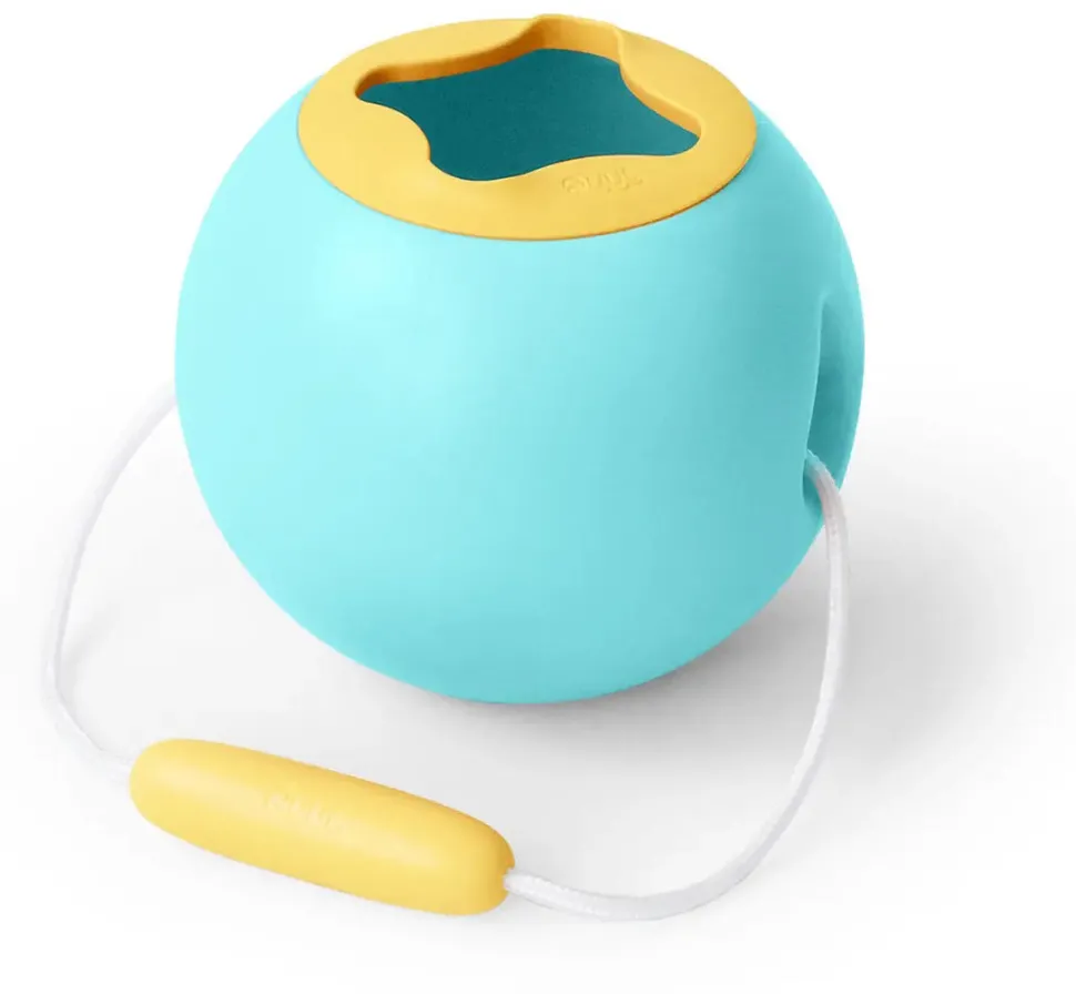 Quut Mini Ballo No Spill Bucket - Banana Blue