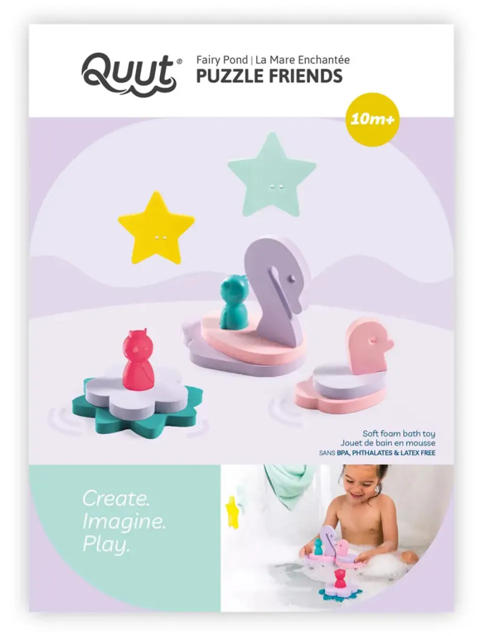 Quut Puzzle Friends - Fairy Pond