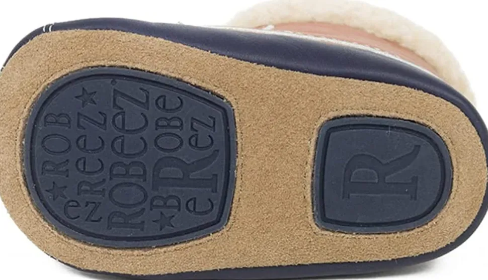 Robeez First Kicks Boots Connor - Rust, 18-24 months