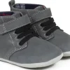 Robeez First Kicks Thiago - Charcoal, 12-18 months