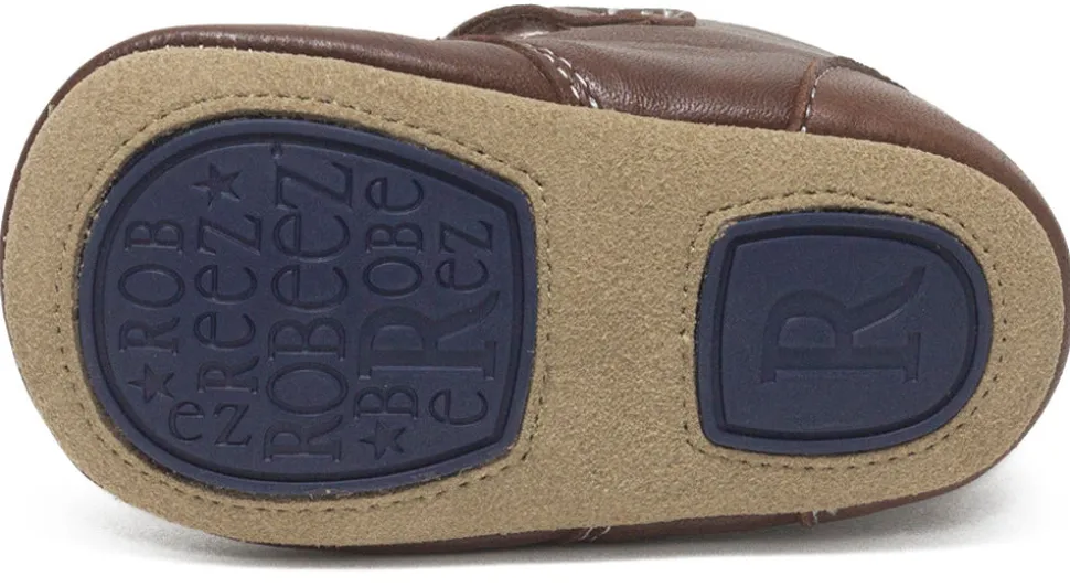 Robeez First Kicks Thiago - Rust, 12-18 months