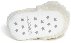 Robeez Snap Boots - Sherpa Ivory, 6-12 months