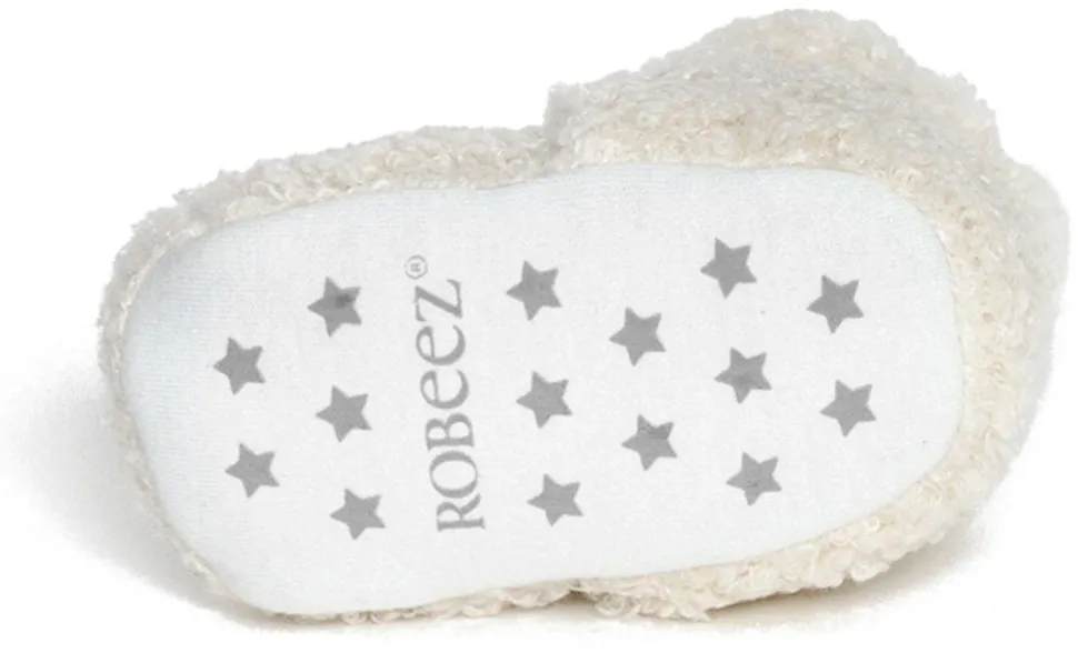 Robeez Snap Boots - Sherpa Ivory, 6-12 months