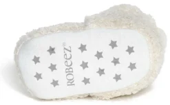 Robeez Snap Boots - Sherpa Ivory, 3-6 months