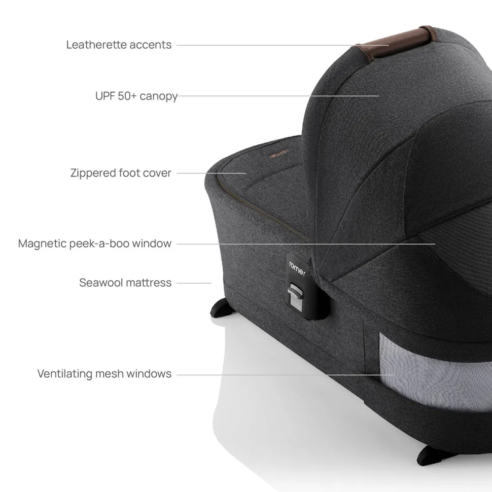 Romer Sera Bassinet - Peppercorn