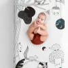 Rookie Humans Cotton Sateen Crib Sheet - Woodland Dreams