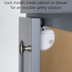 Safety 1st Adhesive Magnetic Lock System - 8 Locks and 2 Keys