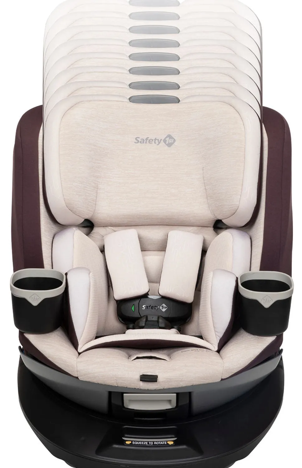 Safety 1st Turn and Go 360 DLX Rotating All-in-One Convertible Car Seat - Dunes Edge