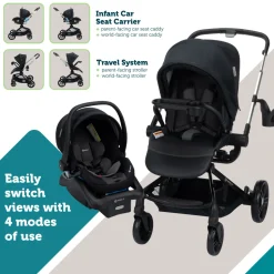 Safety 1st Turn and Go 360 Rotating Modular Travel System - Shade